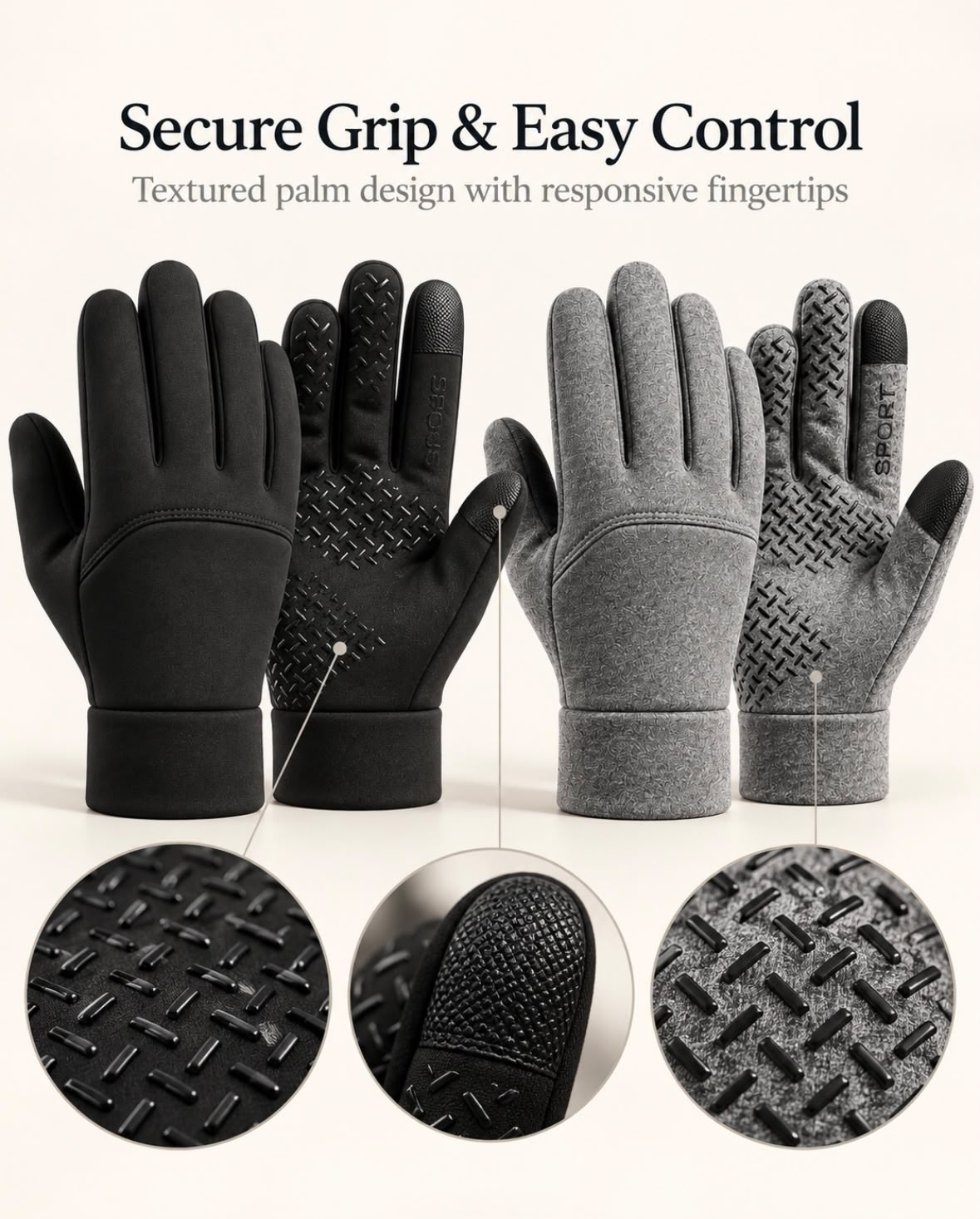 Daily Frost Thermal Touchscreen Gloves