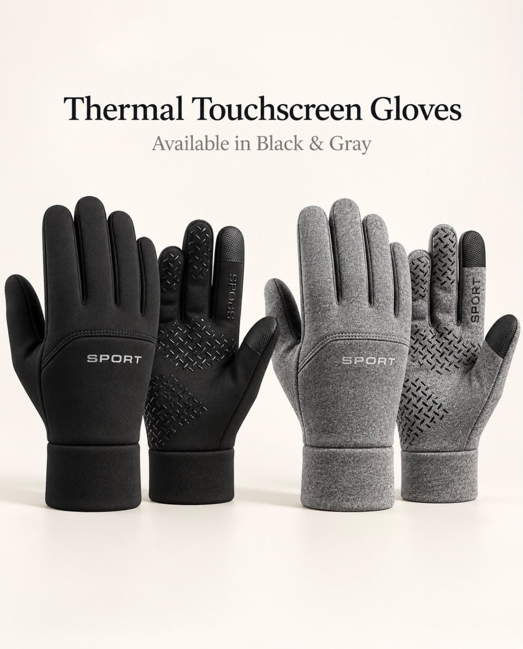 Daily Frost Thermal Touchscreen Gloves